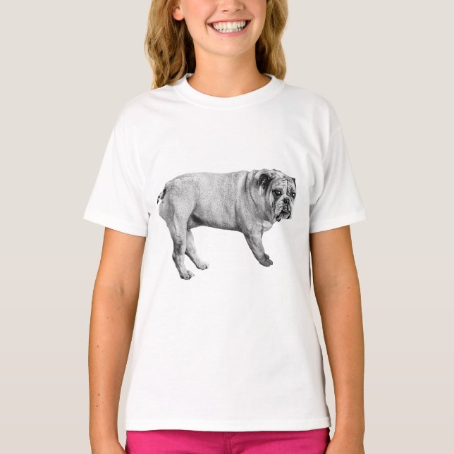 Tonal Bulldog Street Tee (Front)