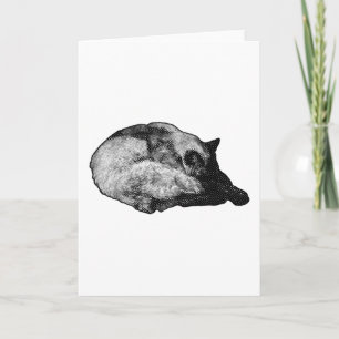 tonal grain curl card