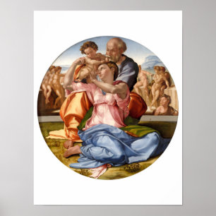 Tondo Doni – Michelangelo Buonarotti Poster