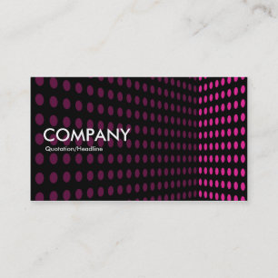 Tone Corner - Hot Pink Business Card