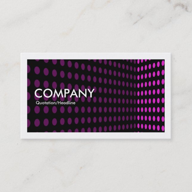 Tone Corner II - Magenta Business Card (Front)