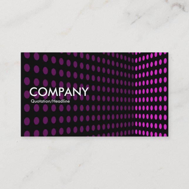 Tone Corner - Magenta Business Card (Front)