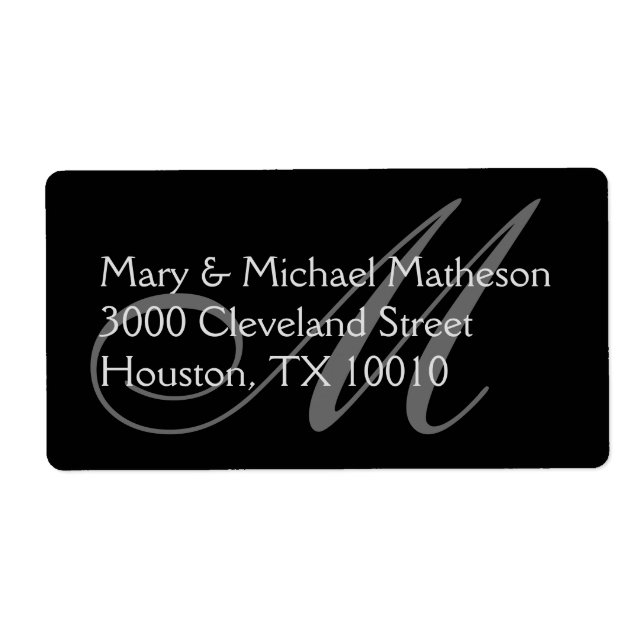 Tone on Tone Monogram (Front)