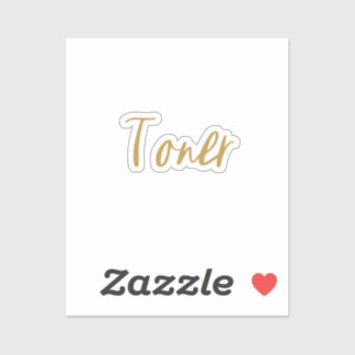 Toner Storage Sticker