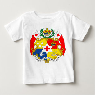 Tonga Coat of Arms detail Baby T-Shirt