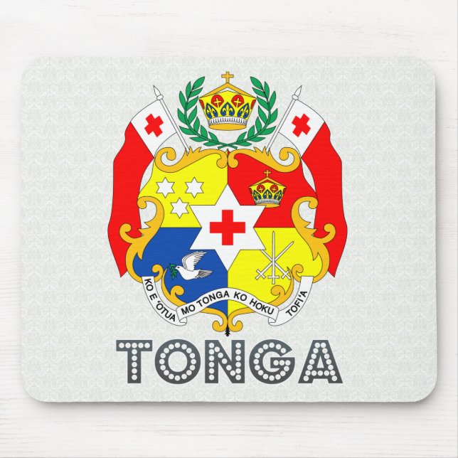 Tonga Coat of Arms Mouse Pad (Front)