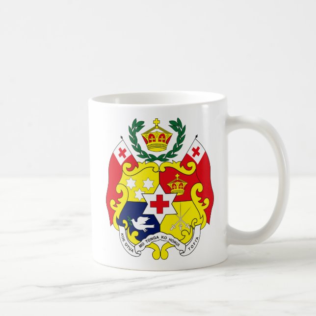 Tonga Coat of Arms Mug (Right)