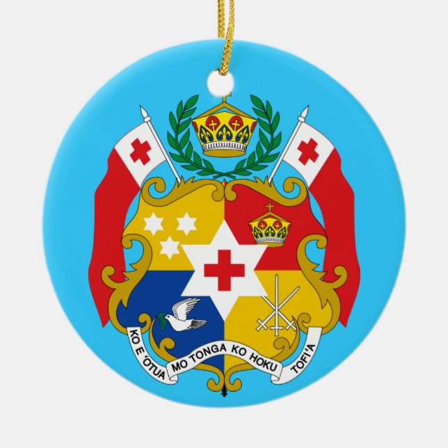 TONGA Custom Christmas Ornament (Front)