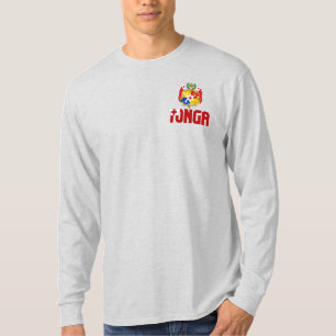 Tonga Flag and Coat of Arms Patriotic T-Shirt