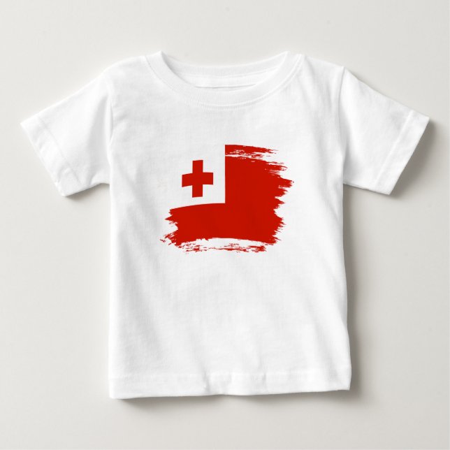 Tonga flag baby T-Shirt (Front)