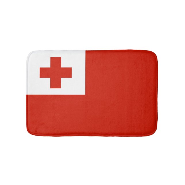 Tonga flag bath mat (Front)