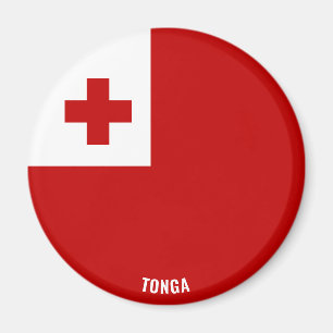 Tonga Flag Charming Patriotic Magnet
