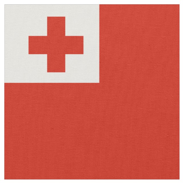 Tonga flag fabric (Close Up)