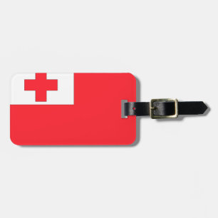 Tonga Flag Luggage Tag