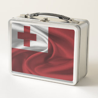 Tonga Flag Metal Lunch Box