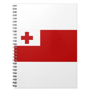 Tonga Flag Notebook
