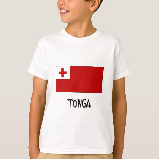Tonga Flag T-Shirt (Front)
