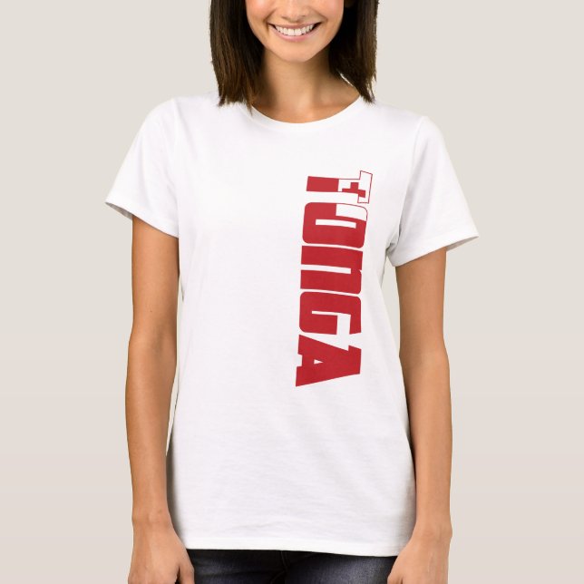 Tonga Flag T-Shirt (Front)