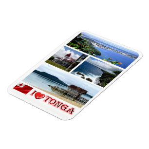 Tonga - I Love - Magnet