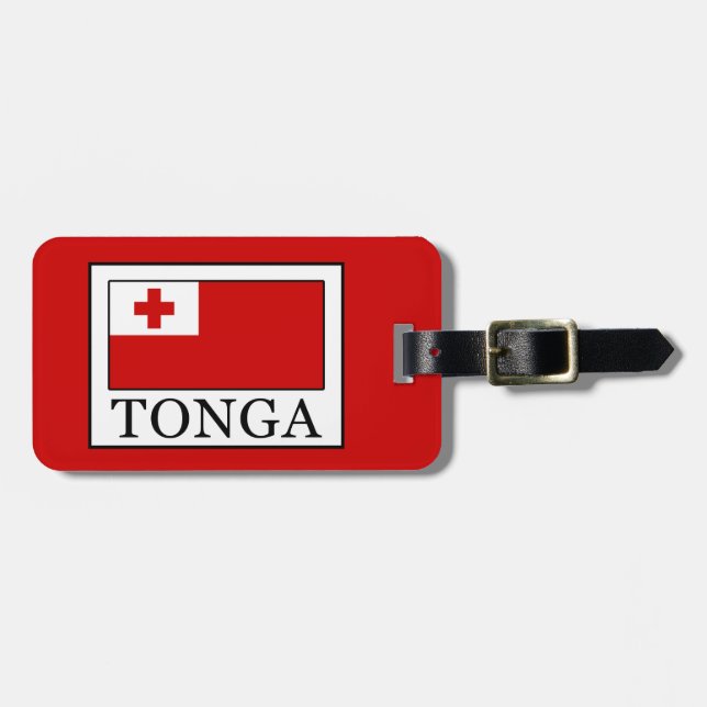 Tonga Luggage Tag (Front Horizontal)