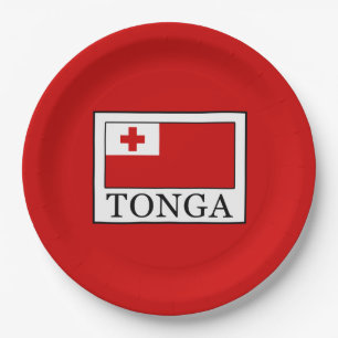 Tonga Paper Plate