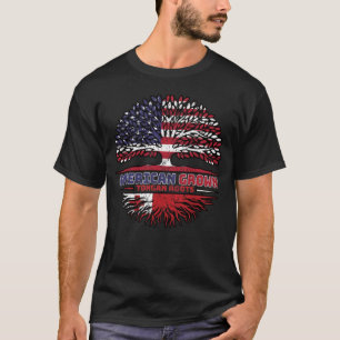 Tonga Tongan US American USA United States Tree T-Shirt