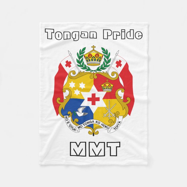 Tongan Pride Baby Blanket (Front)