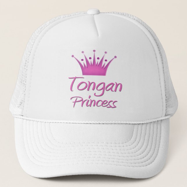 Tongan Princess Trucker Hat (Front)