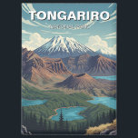 Tongariro National Park New Zealand Travel Magnet<br><div class="desc">Tongariro National Park, located in the central North Island of New Zealand, is the country’s oldest national park and a UNESCO World Heritage site. It is renowned for its dramatic volcanic landscapes, rich Māori cultural significance, and world-class hiking trails. The park is home to three active volcanoes—Mount Tongariro, Mount Ngauruhoe,...</div>