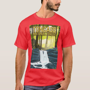Tongass National Forest travel poster T-Shirt