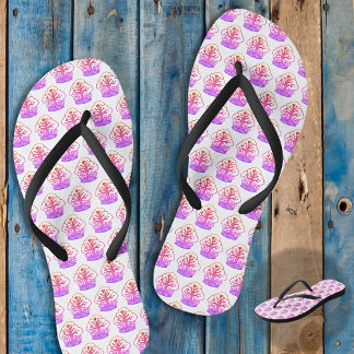 Tongs Caribbean SHEMIS-TREE beach white tree black Jandals