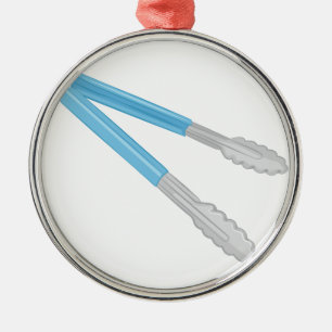 Tongs Metal Tree Decoration