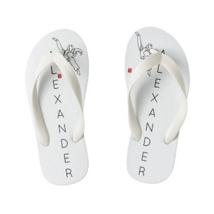 TONGS TAEKWONDO DWICHAGI back kick (child) Kid's Jandals