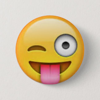 Tongue Emoji Pin