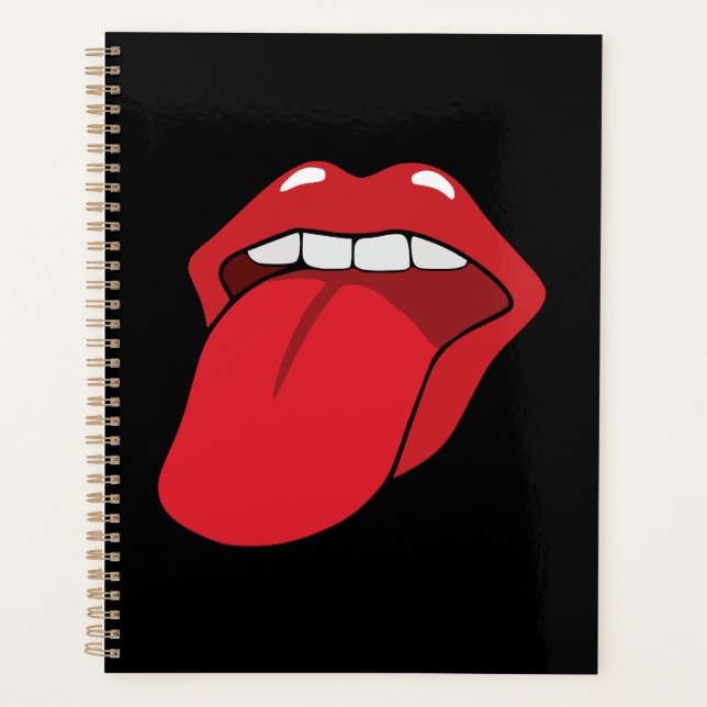 Tongue Out Planner (Front)