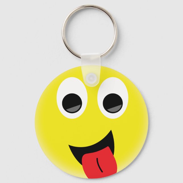 Tongue smile key ring (Front)