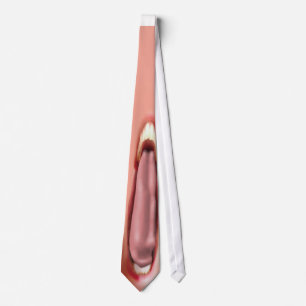 Tongue Tied (a necktie with a big tongue on it)