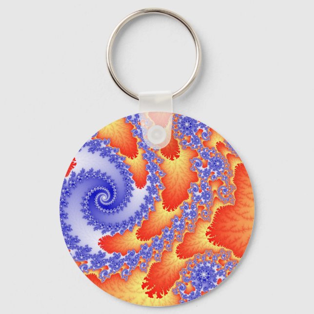 Tongues of Fire Keychain (Front)