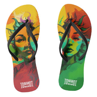 TONI ORIGINAL – Artistic Streetwear Flip Flops