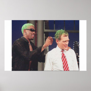 Tonight show Rodman Poster