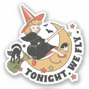 Tonight We Fly Cute Witch