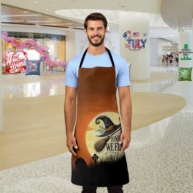 Tonight We Fly Halloween  Apron (Creator Uploaded)