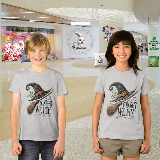 Tonight We Fly Halloween  Tri-Blend Shirt (Creator Uploaded)