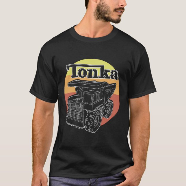 Tonka Truck Sunset T-Shirt (Front)