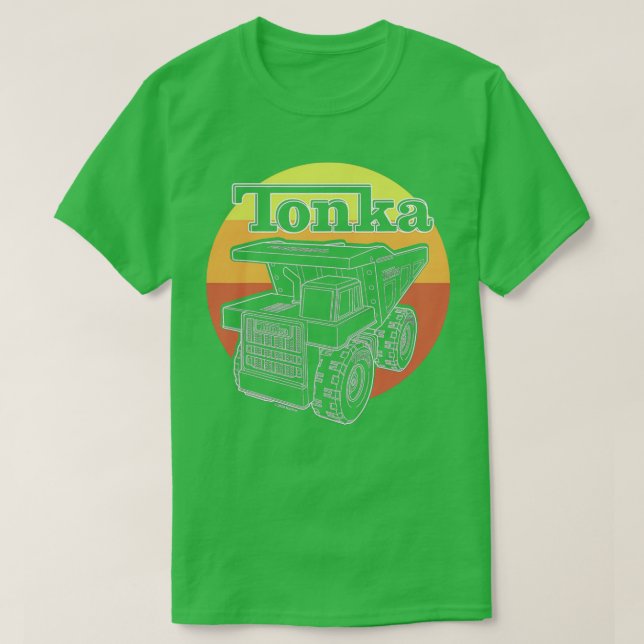 Tonka Truck Sunset T-Shirt (Design Front)