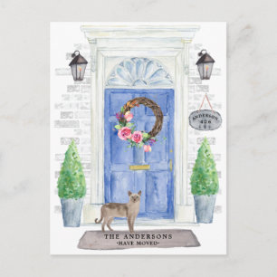 Tonkinese Cat Moving Announcement Postcard