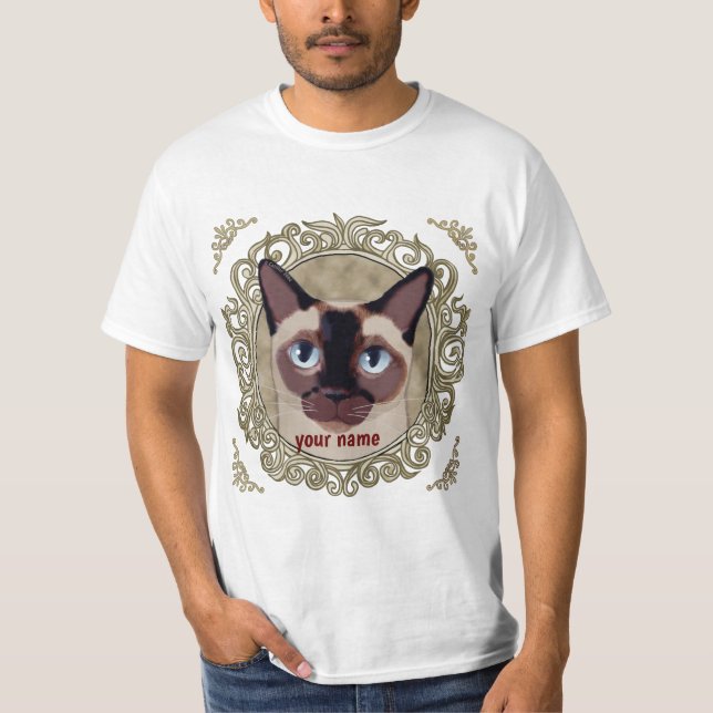 Tonkinese Cat T-Shirt (Front)