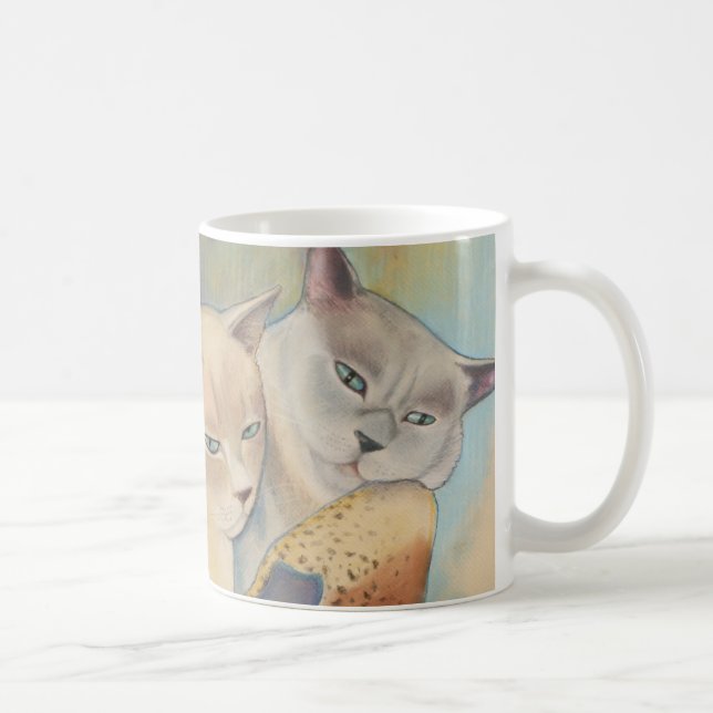 Tonkinese Precious & Romeo Coffee Mug (Right)