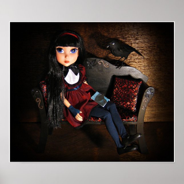 Tonner Maudlynne Macabre Doll & Pet Raven Poster (Front)