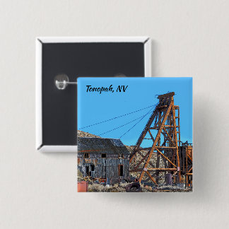 Tonopah Nevada 15 Cm Square Badge